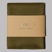 Load image into Gallery viewer, Johnstons of Elgin Extra Fine Merino Scarf (Dark Khaki)