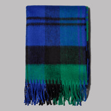 Load image into Gallery viewer, Johnstons of Elgin Tartan Ultrafine Merino Wool Scarf (Biard)