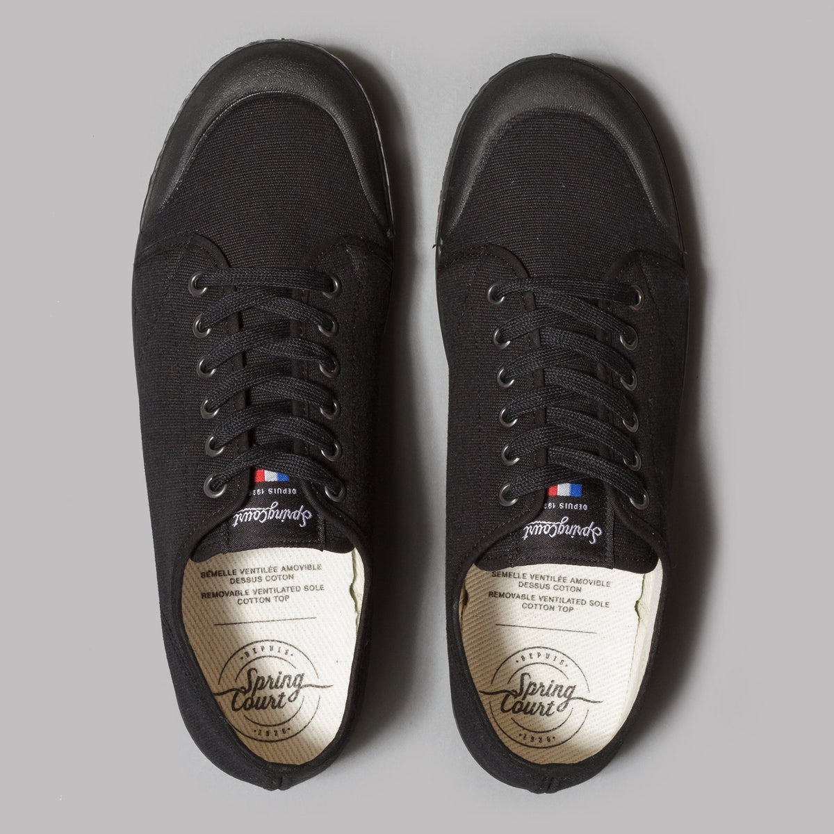 Spring Court G2 Classic Canvas (Black)
