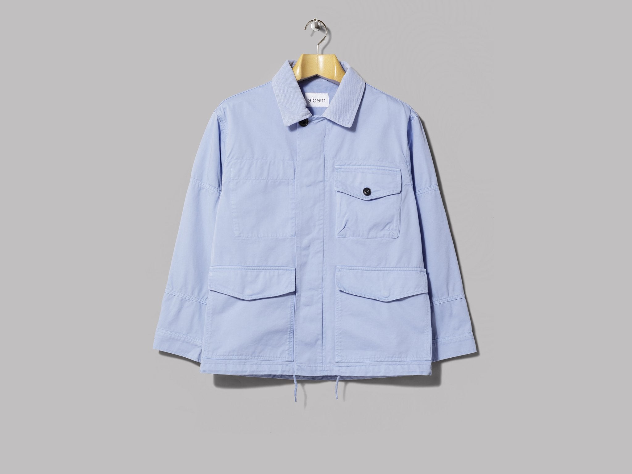 Albam Gd Twill Foundry Jacket (Light Blue) - Main Image