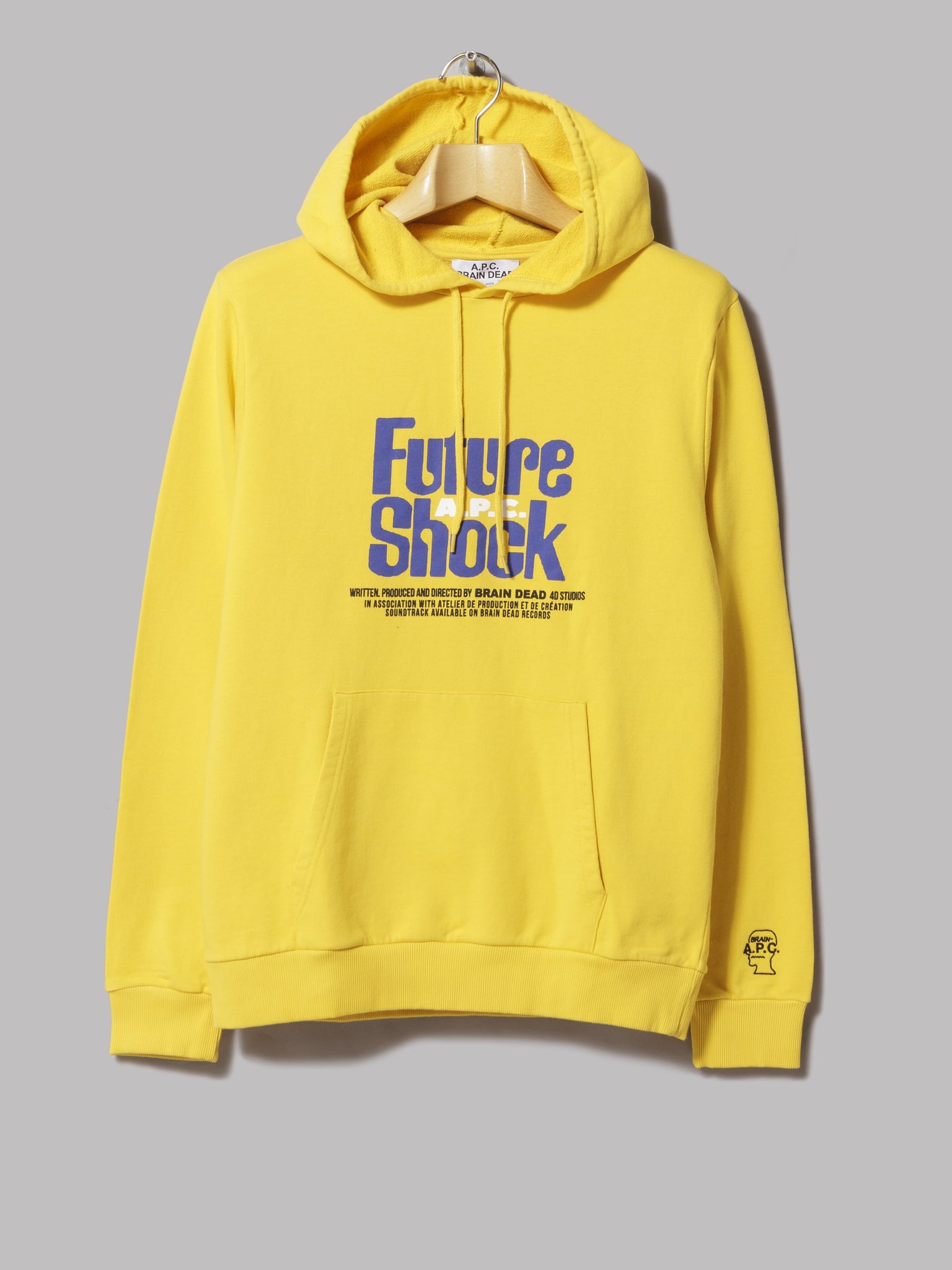 Apc yellow sale hoodie