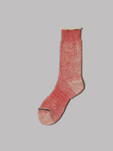 Load image into Gallery viewer, Anonymous Ism Go Hemp Low Gauge Pile Crew Socks (Red)
