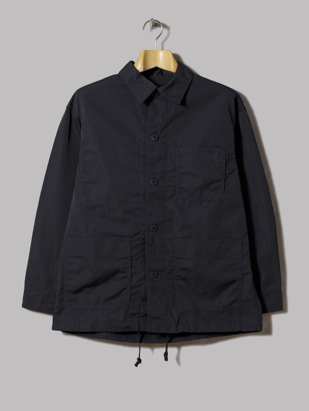 Arpenteur ADN Jacket Navy Nylon Canvas oipolloi64