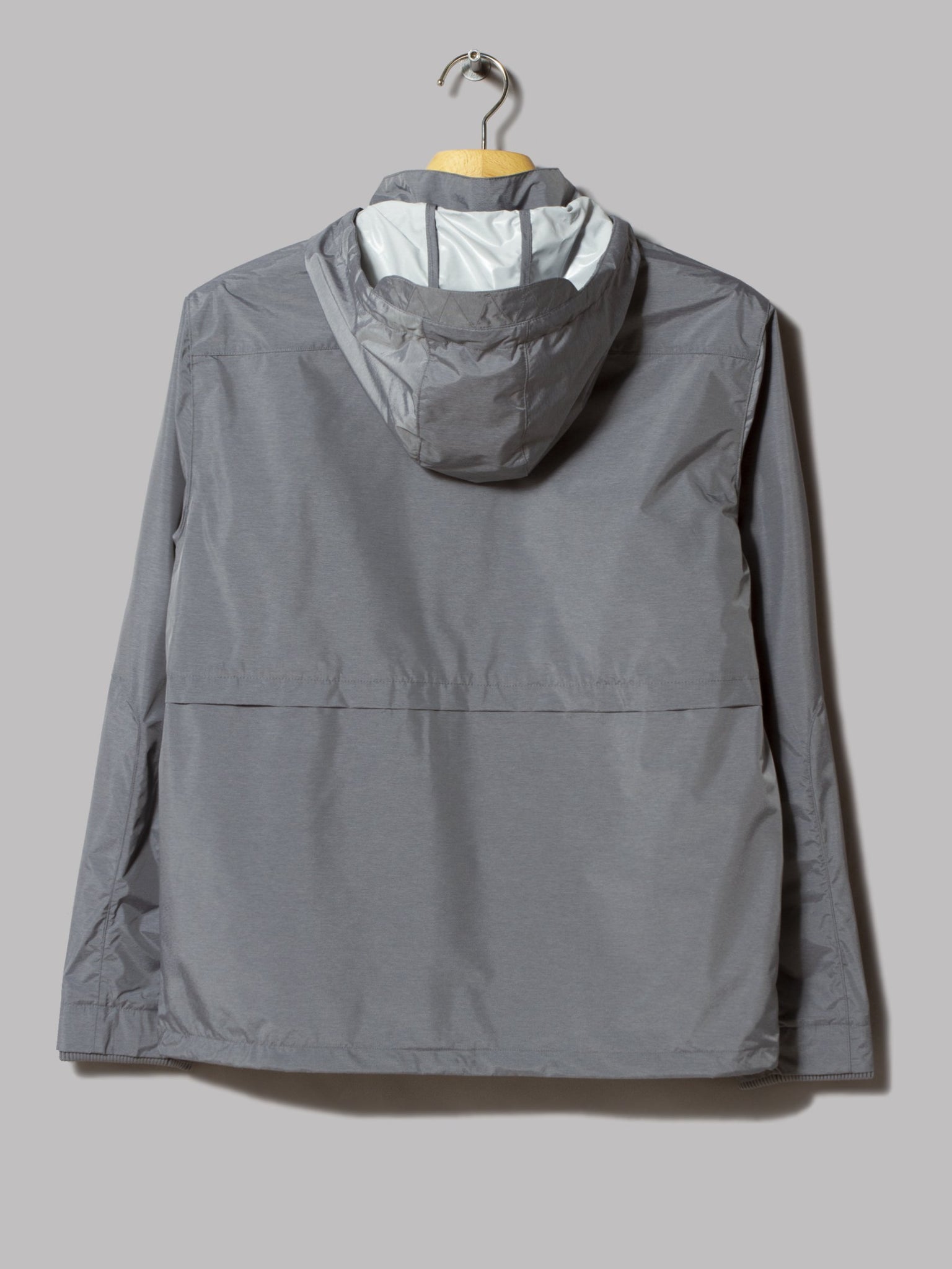 Folk Raincoat Silver Grey