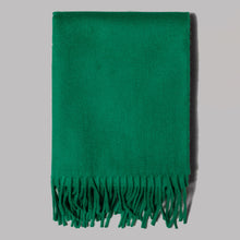 Load image into Gallery viewer, Johnstons of Elgin Ultrafine Merino Wool Scarf (Fern)
