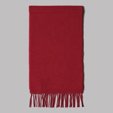 Load image into Gallery viewer, Johnstons of Elgin Oi Polloi Lambswool Scarf (Claret)
